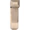 Ekena Millwork Traditional Craftsman Smooth Bracket w/ Offset Brace, Douglas Fir, 7 1/2"W x 26"D x 26"H BKT0806X26X26TRA04SDF - alternate 4